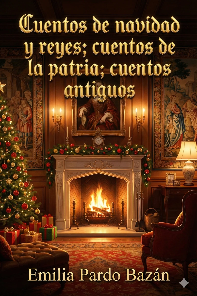 Portada: Cuentos de navidad y reyes; cuentos de la patria; cuentos antiguos