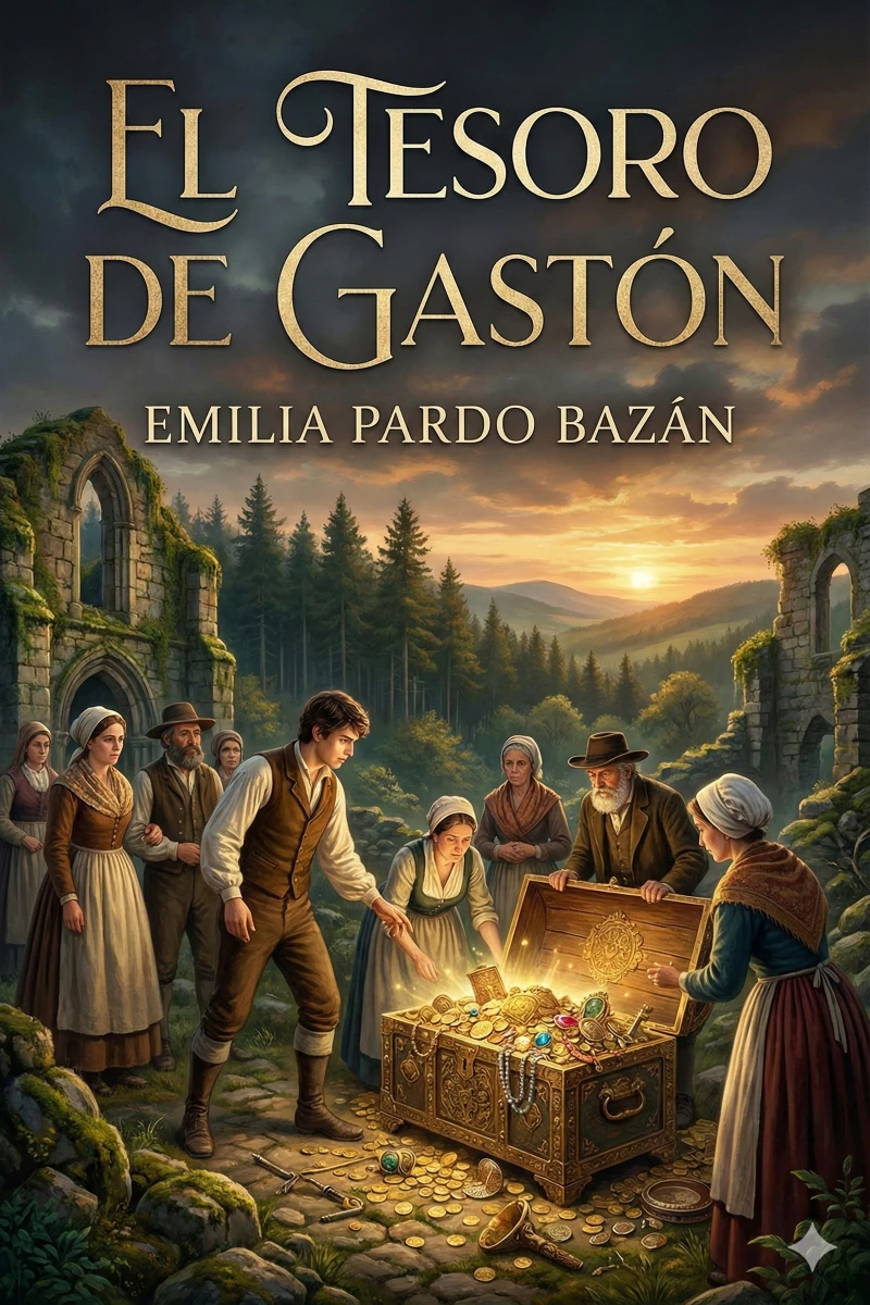 Portada: El Tesoro de Gastón: Novela