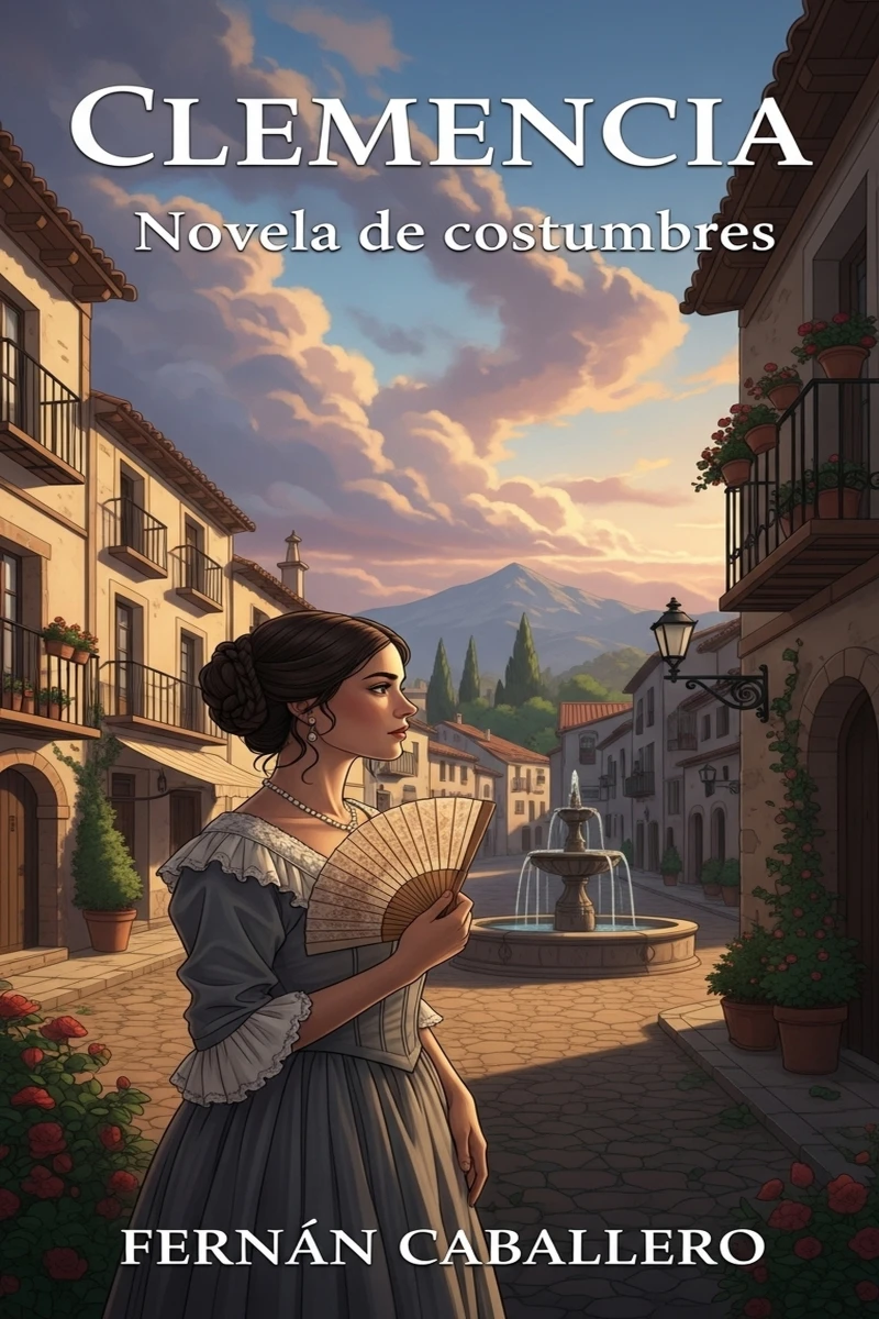 Portada: Clemencia: Novela de costumbres