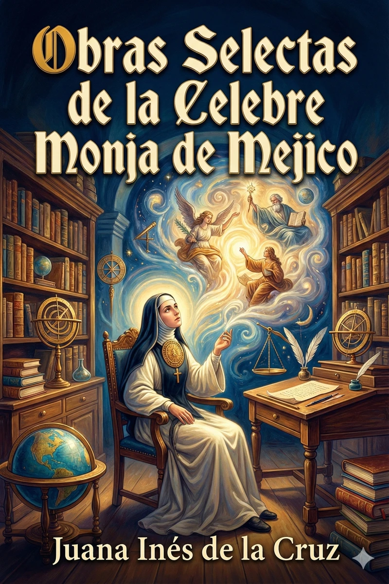 Portada: Obras Selectas de la Celebre Monja de Mejico