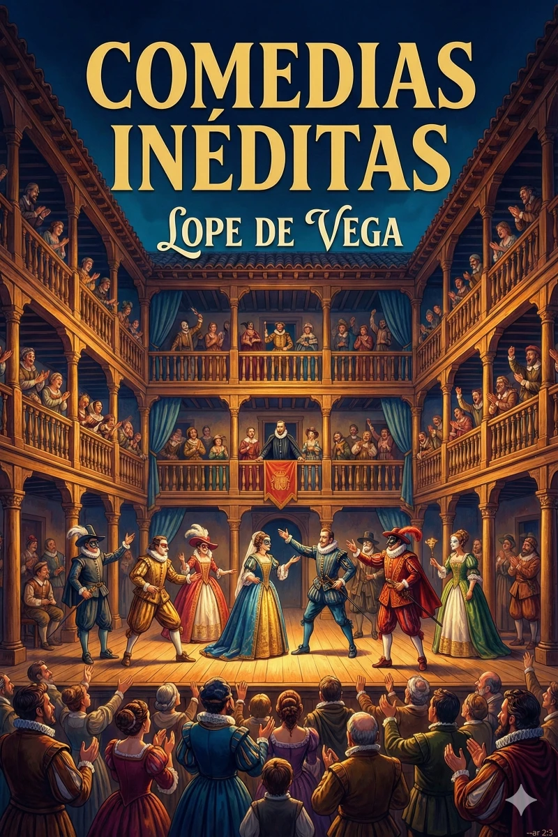 Portada: Comedias inéditas