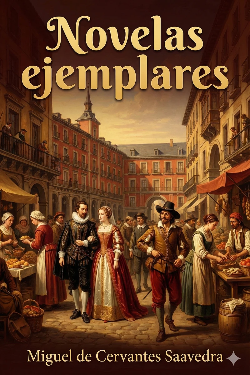 Portada: Novelas ejemplares
