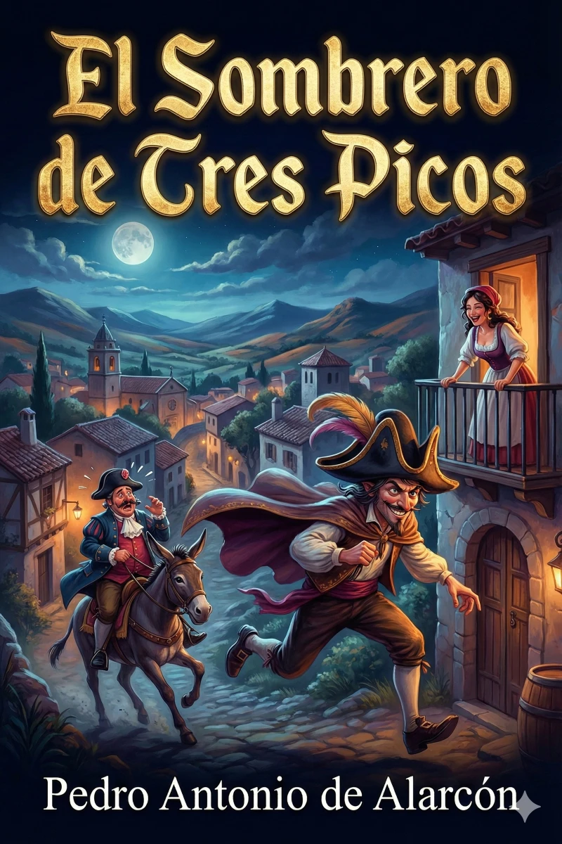 Portada: El Sombrero de Tres Picos