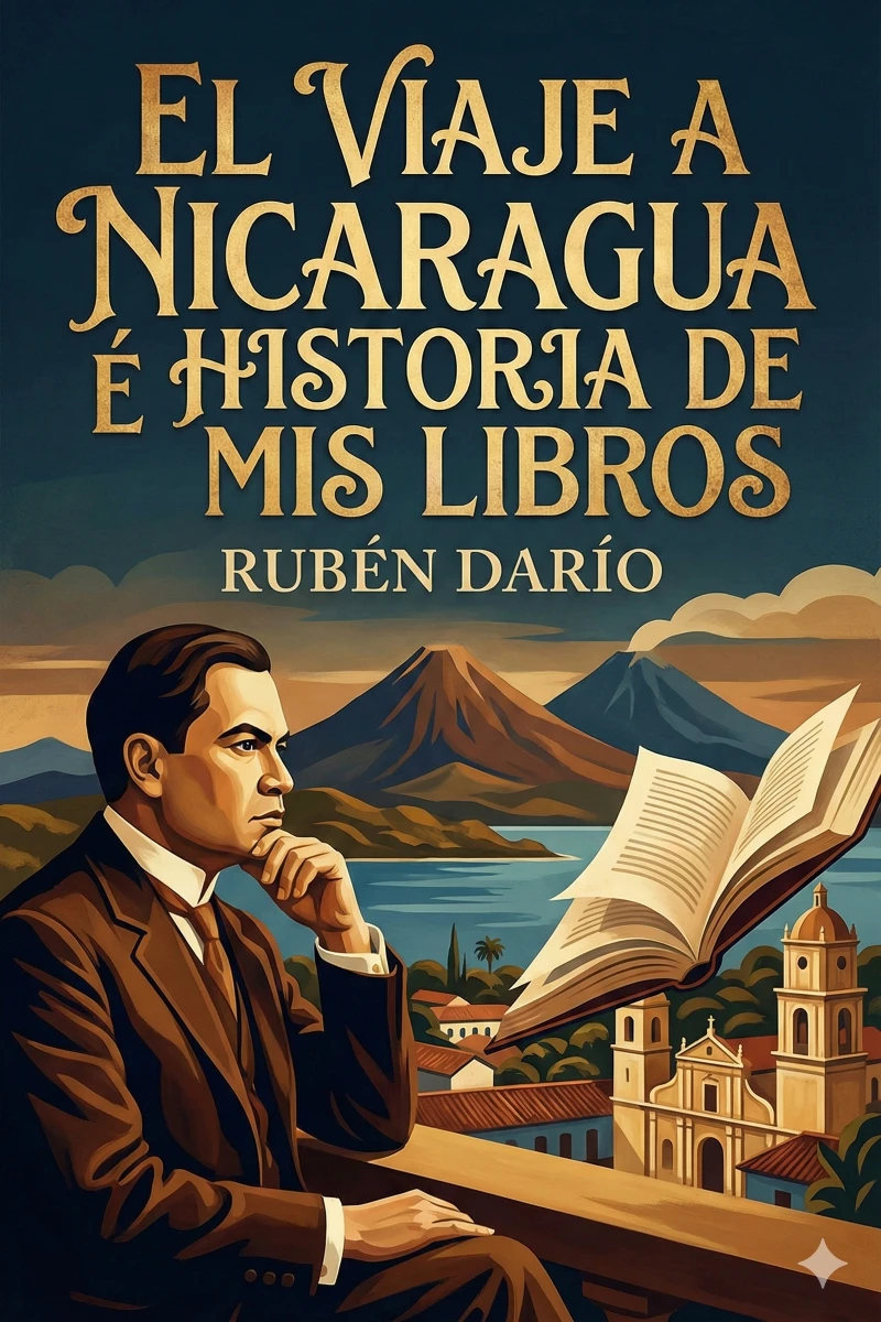 Portada: El Viaje a Nicaragua é Historia de mis libros