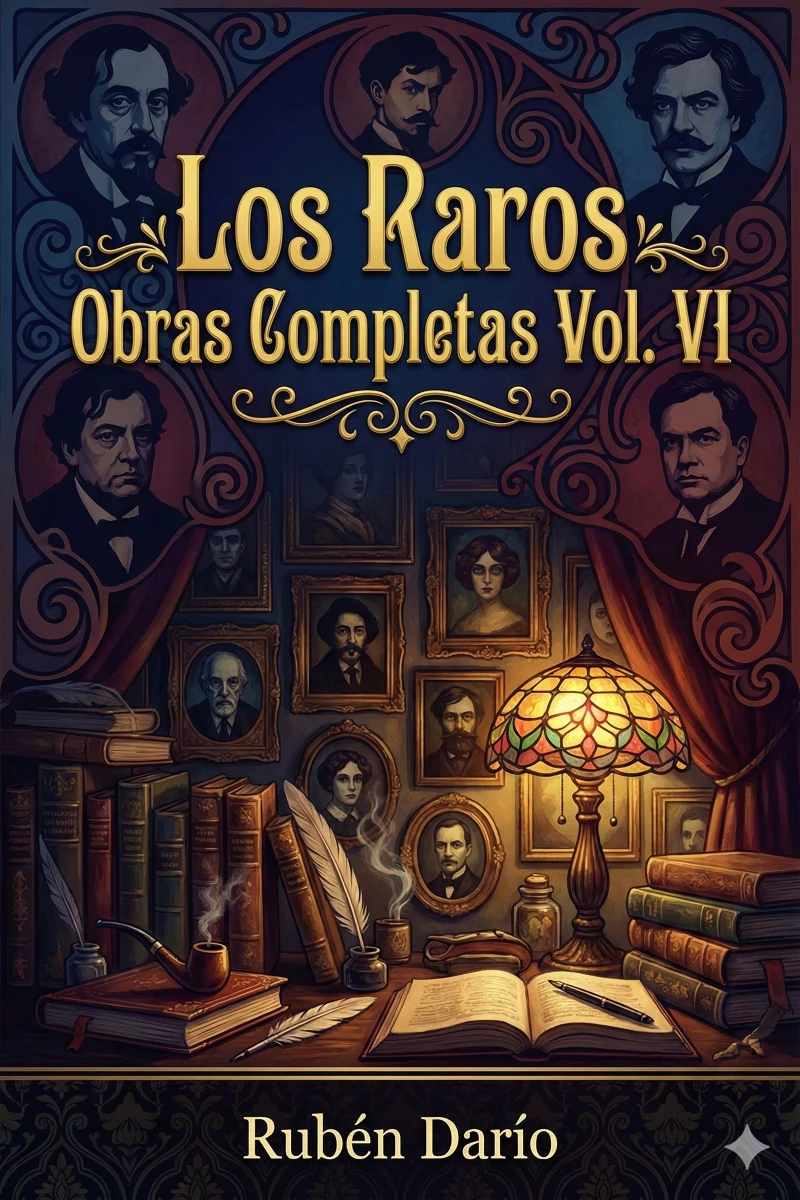 Portada: Los Raros / Obras Completas Vol. VI