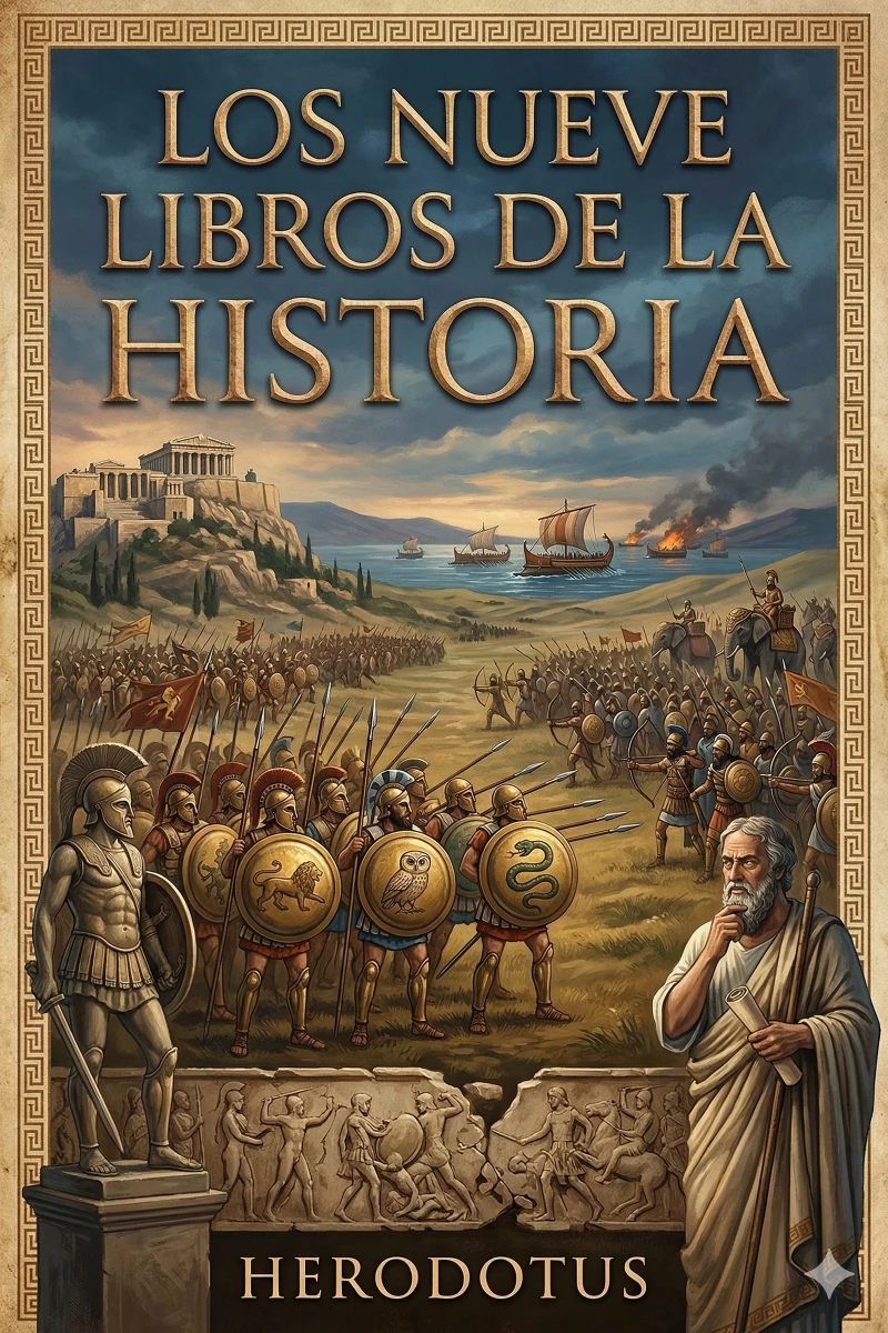 Portada: Los nueve libros de la Historia