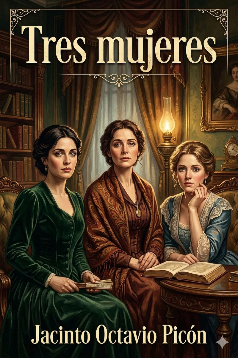 Portada: Tres mujeres: La recompensa, Prueba de un alma, Amores románticos
