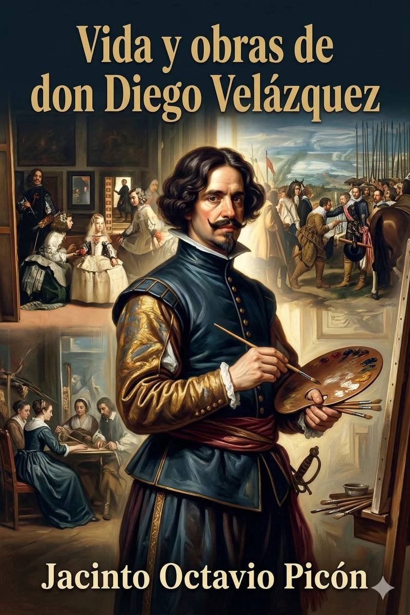 Portada: Vida y obras de don Diego Velázquez