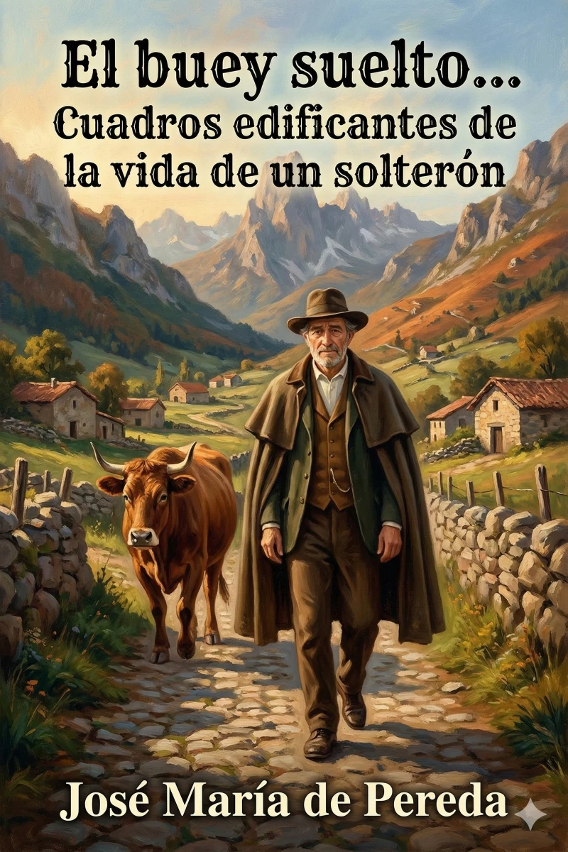Portada: El buey suelto... Cuadros edificantes de la vida de un solterón