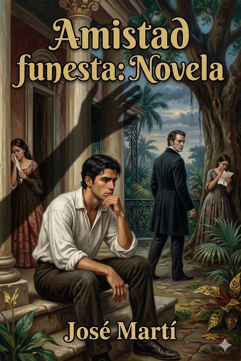 Portada: Amistad funesta: Novela
