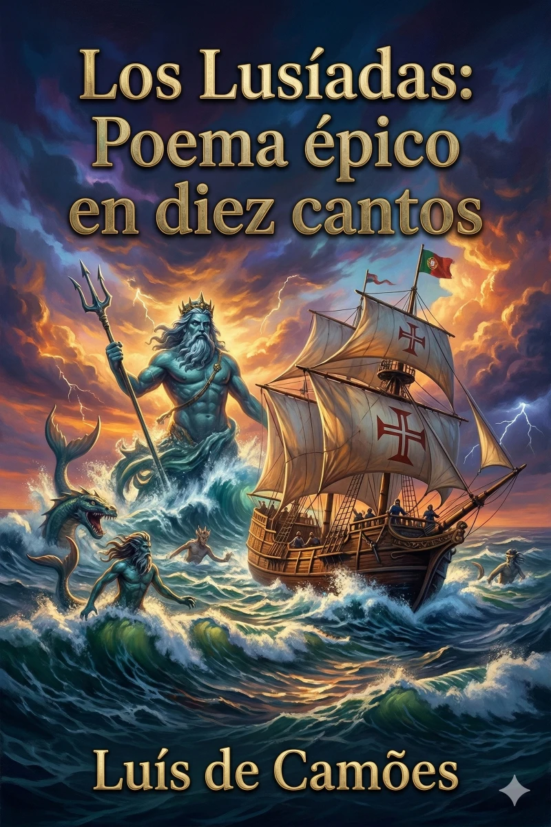 Portada: Los Lusíadas: Poema épico en diez cantos