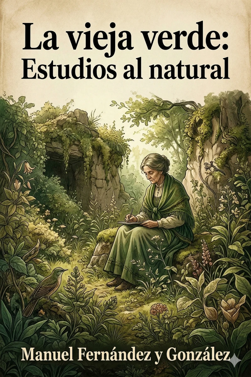 Portada: La vieja verde: Estudios al natural