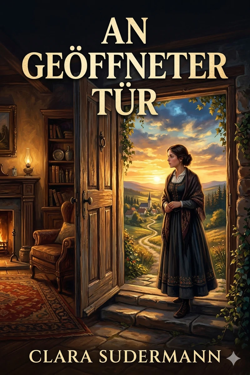 Portada: An geöffneter Tür