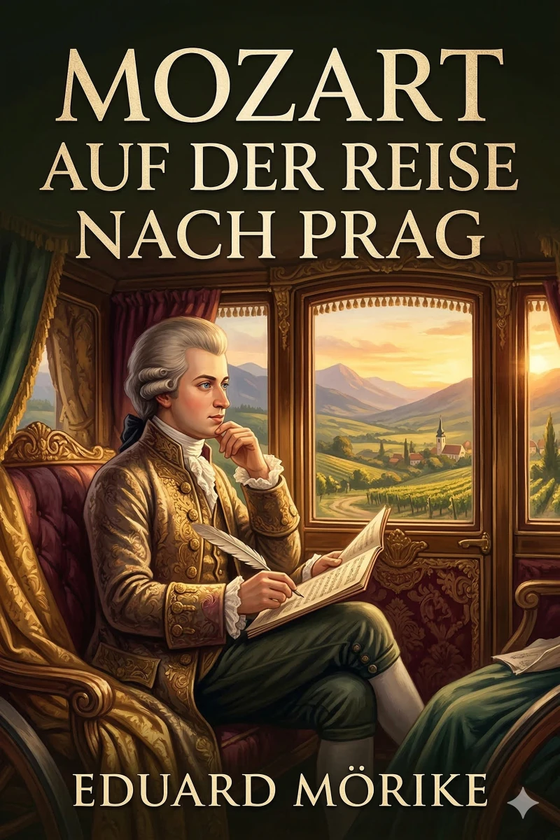 Portada: Mozart auf der Reise nach Prag