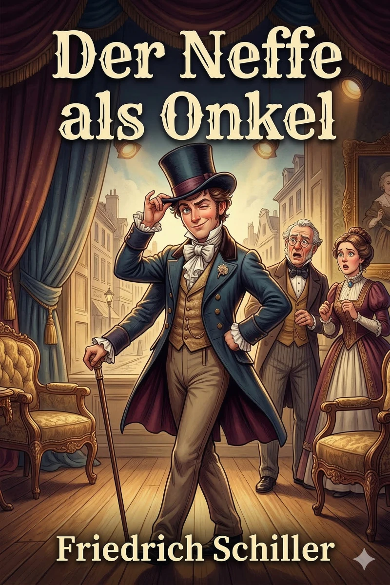 Portada: Der Neffe als Onkel / Lustspiel in drei Aufzuegen. Aus dem Franzoesischen des Picard
