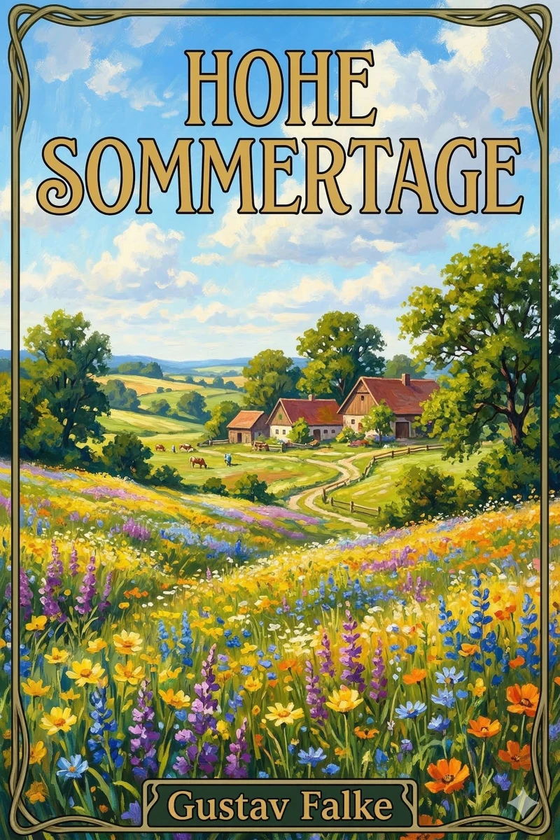 Portada: Hohe Sommertage: Neue Gedichte