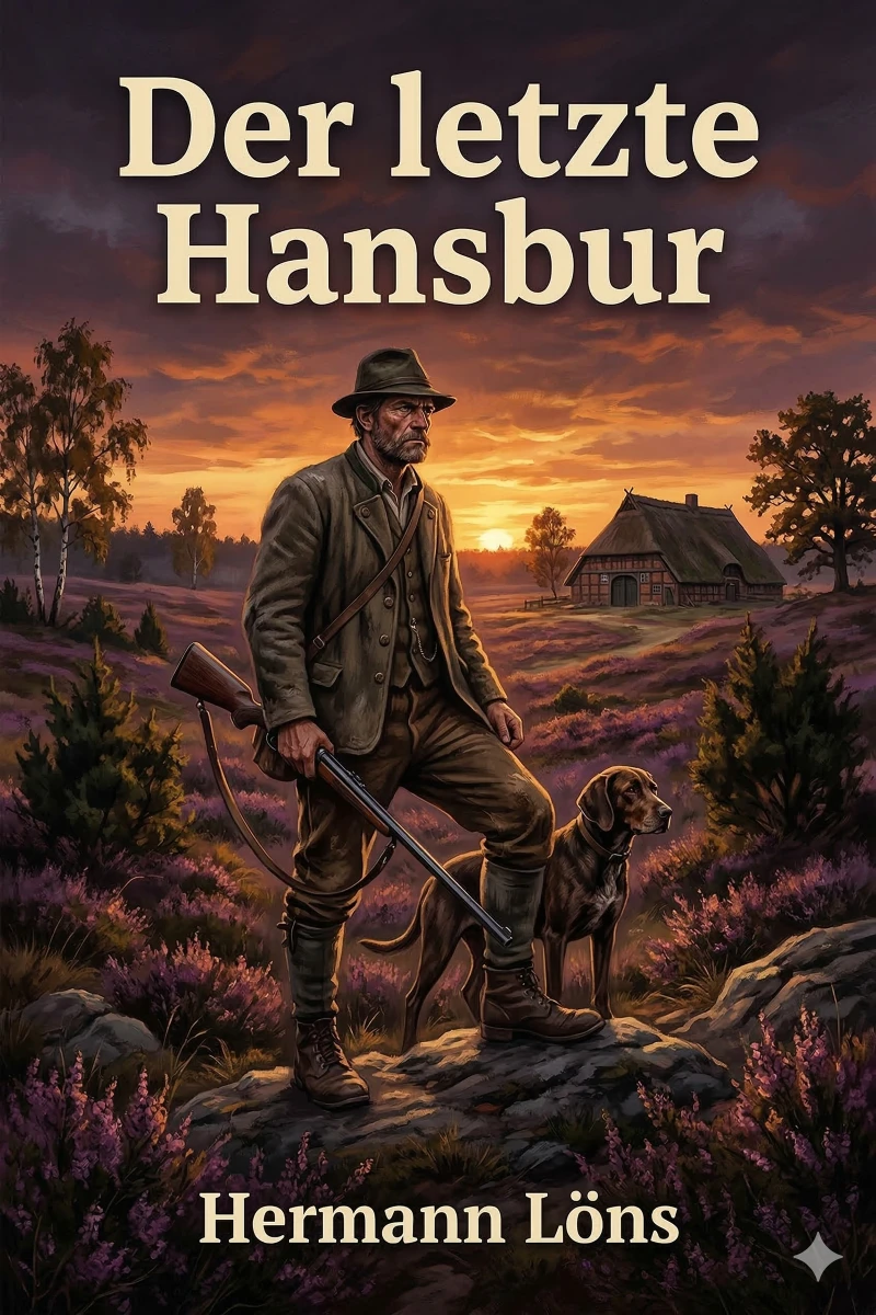 Portada: Der letzte Hansbur: Ein Bauernroman aus der Lüneburger Heide