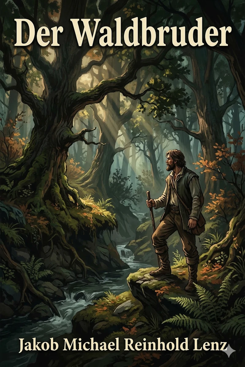 Portada: Der Waldbruder, ein Pendant zu Werthers Leiden