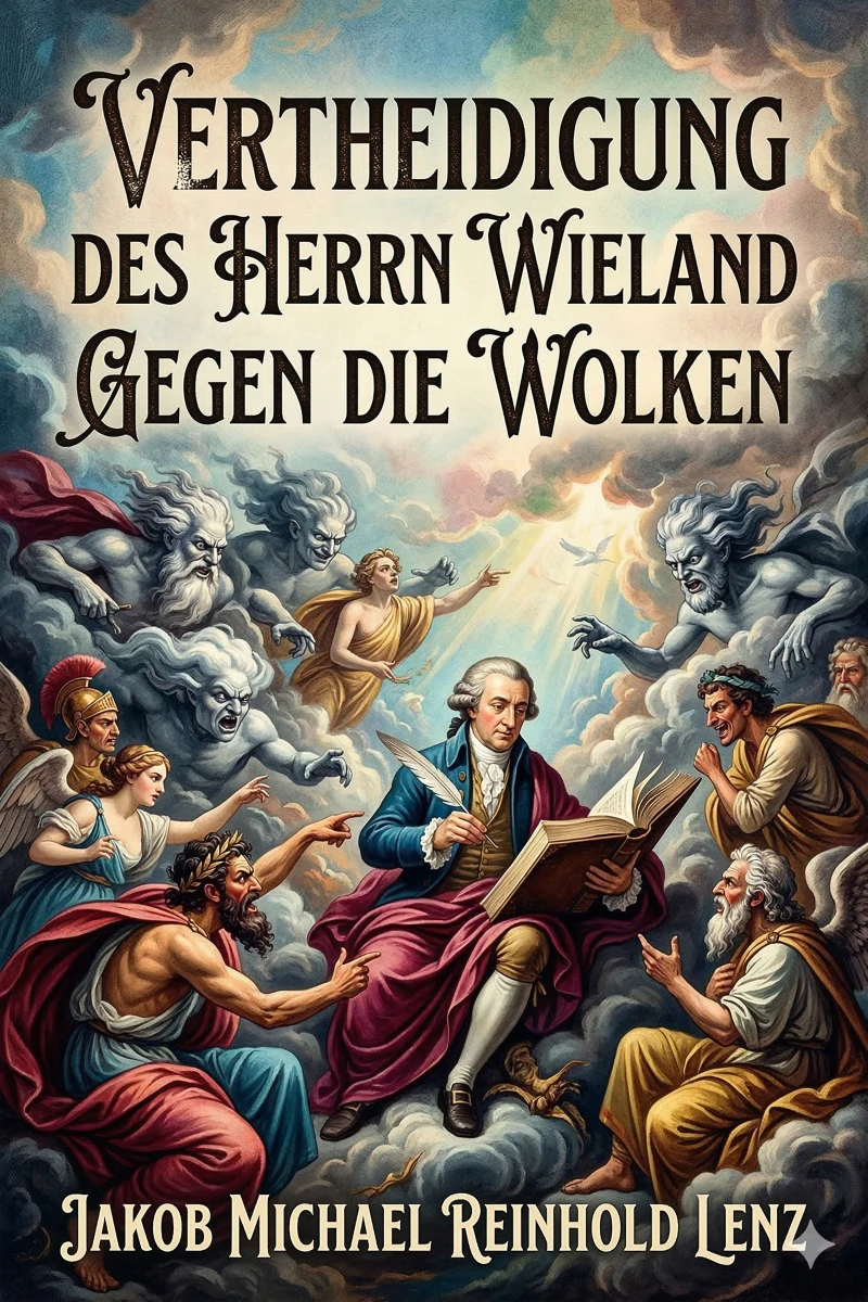 Portada: Vertheidigung des Herrn Wieland gegen die Wolken, von dem Verfasser der Wolken / Deutsche Litteraturdenkmale des 18. und 19. Jahrhunderts, No. 121, Dritte Folge No. 1