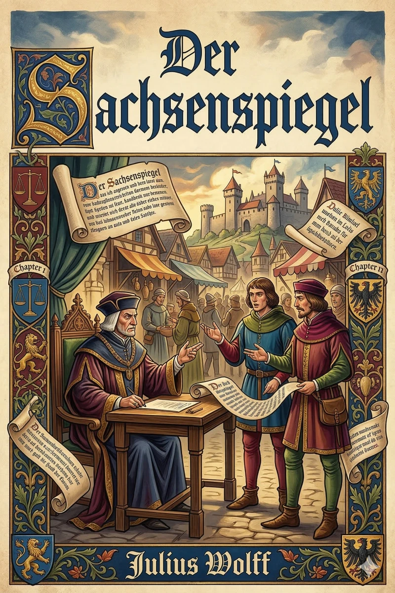 Portada: Der Sachsenspiegel: Eine Geschichte aus der Hohenstaufenzeit