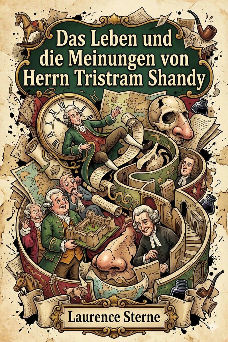 Portada: Das Leben und die Meinungen von Herrn Tristram Shandy
