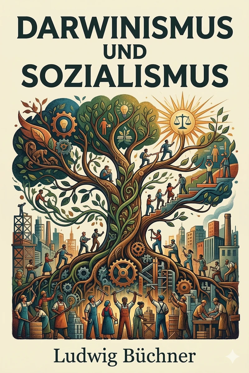 Portada: Darwinismus und Sozialismus: Der Kampf um das Dasein und die Moderne Gesellschaft