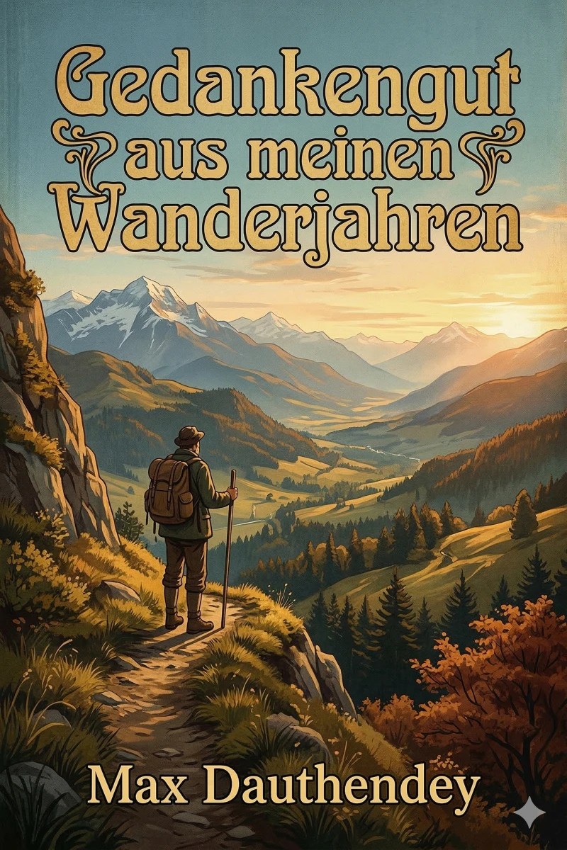 Portada: Gedankengut aus meinen Wanderjahren