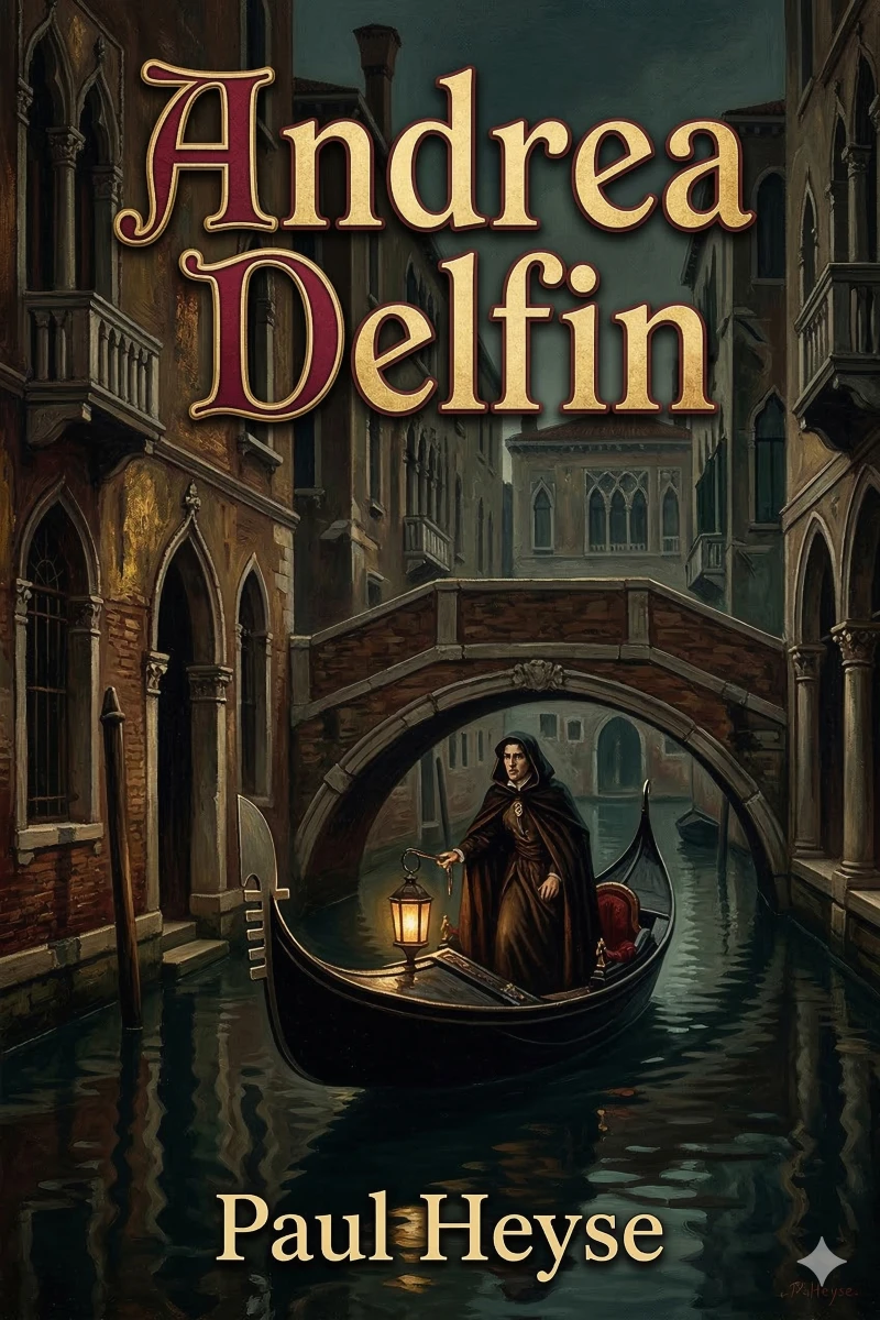 Portada: Andrea Delfin: Eine venezianische Novelle