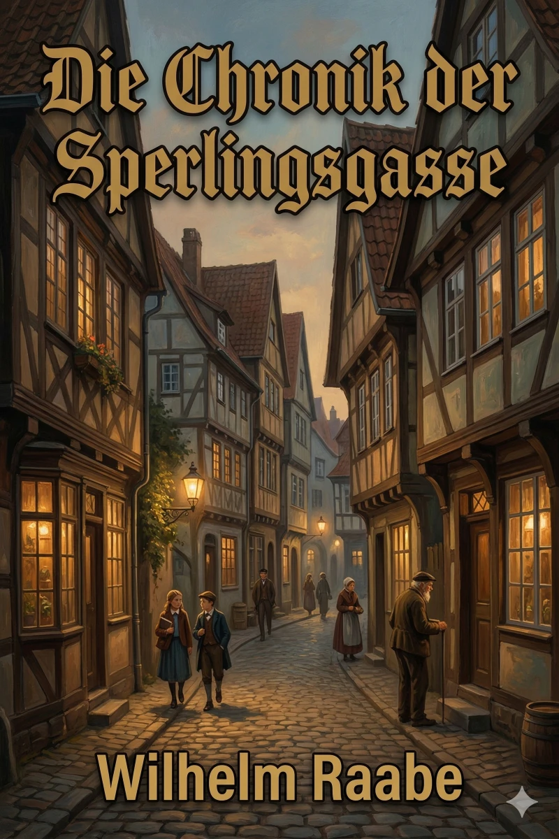 Portada: Die Chronik der Sperlingsgasse