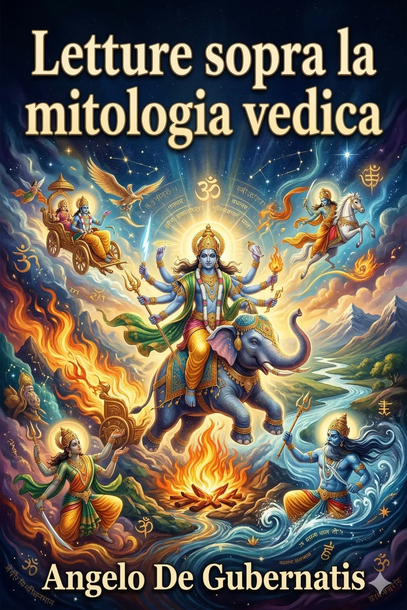 Portada: Letture sopra la mitologia vedica