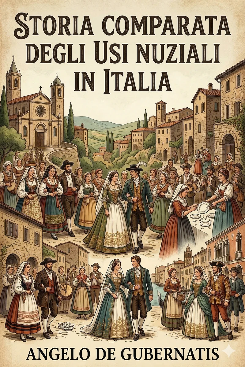 Portada: Storia comparata degli usi nuziali in Italia e presso gli altri popoli indo-europei / Seconda edizione riveduta e ampliata dall'autore