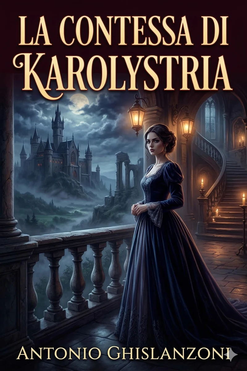 Portada: La contessa di Karolystria: Storia tragicomica