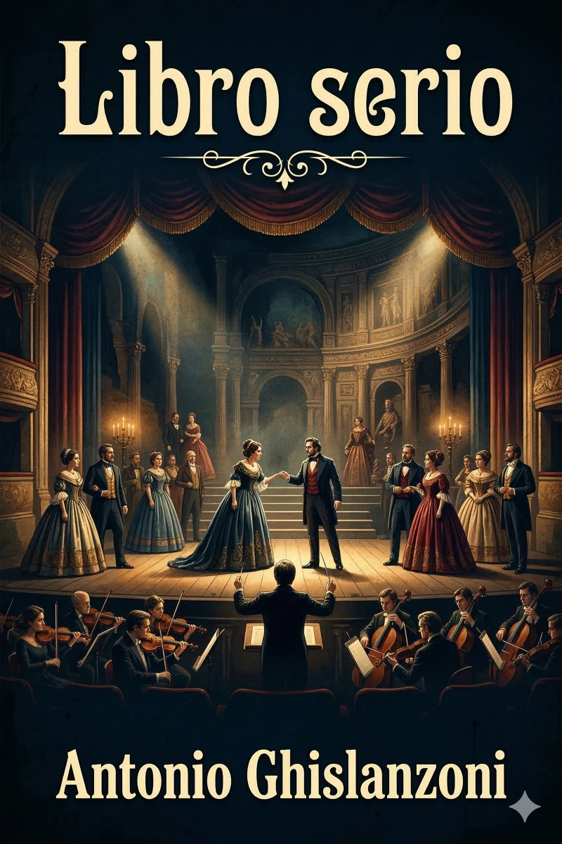 Portada: Libro serio