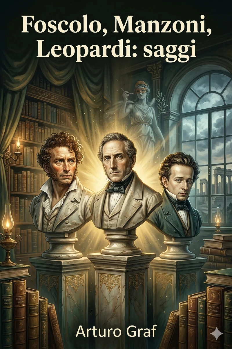 Portada: Foscolo, Manzoni, Leopardi: saggi / Aggiuntovi preraffaelliti, simbolisti ed esteti e letteratura dell'avvenire