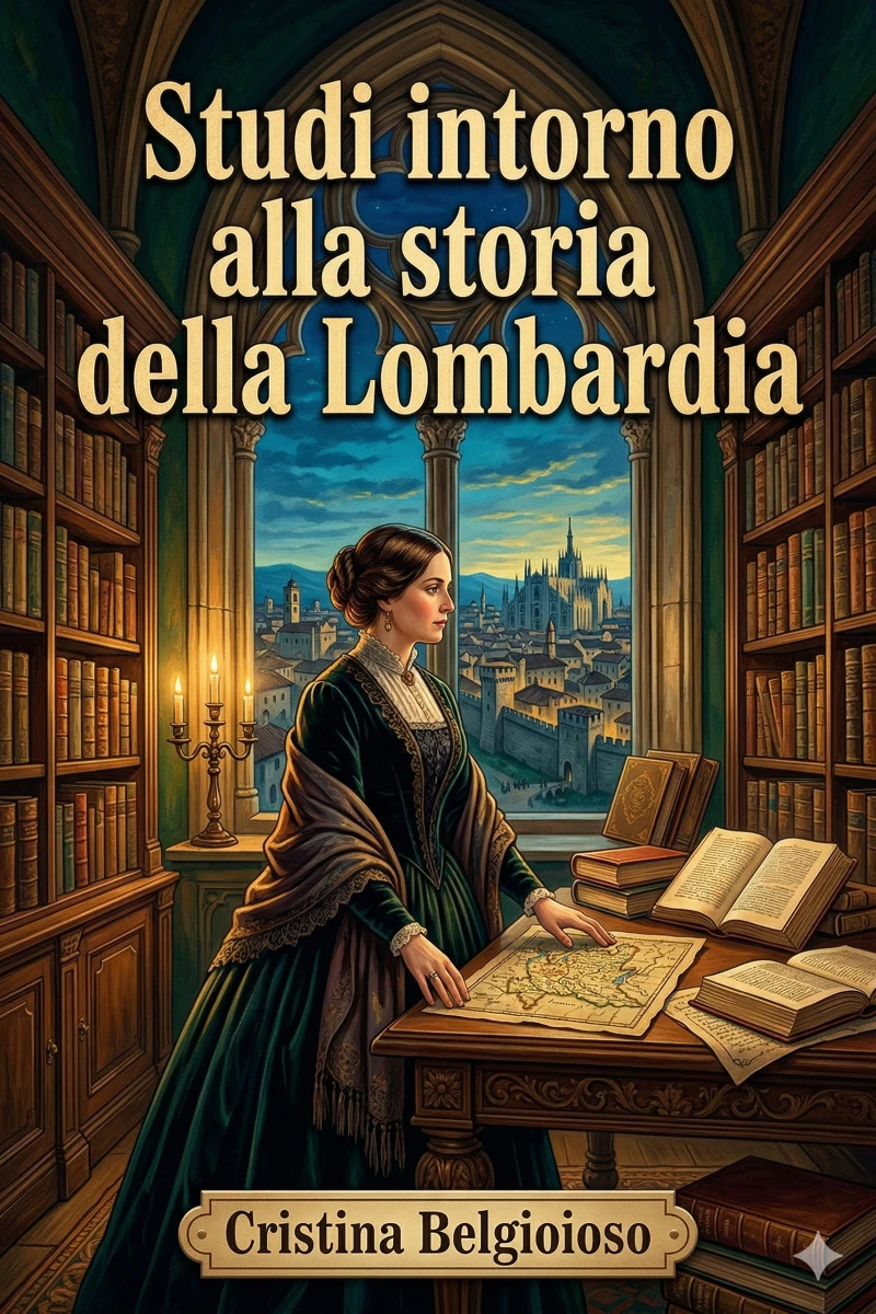 Portada: Studi intorno alla storia della Lombardia / negli ultimi trent'anni e delle cagioni del difetto d'energia dei lombardi