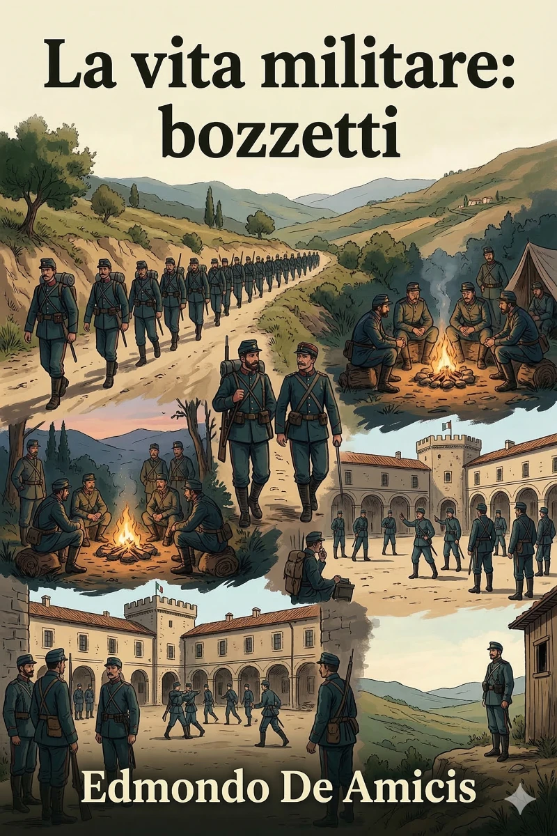 Portada: La vita militare: bozzetti