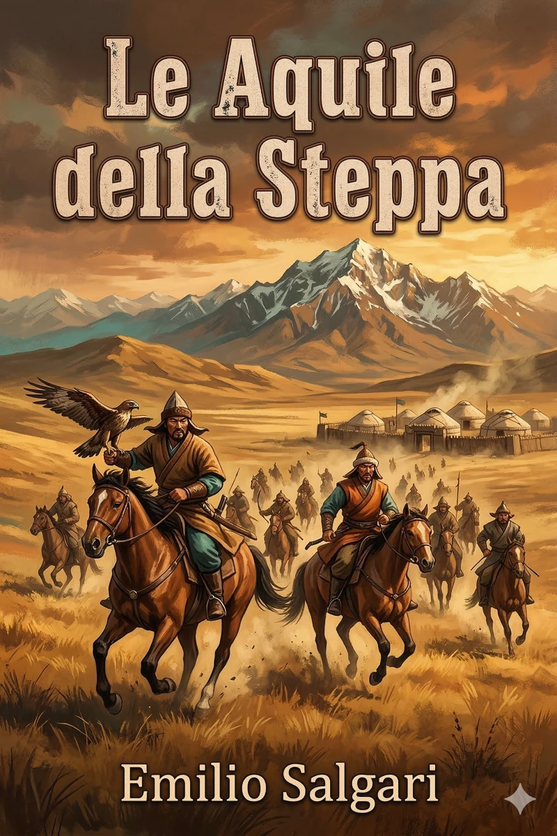 Portada: Le Aquile della Steppa: Romanzo