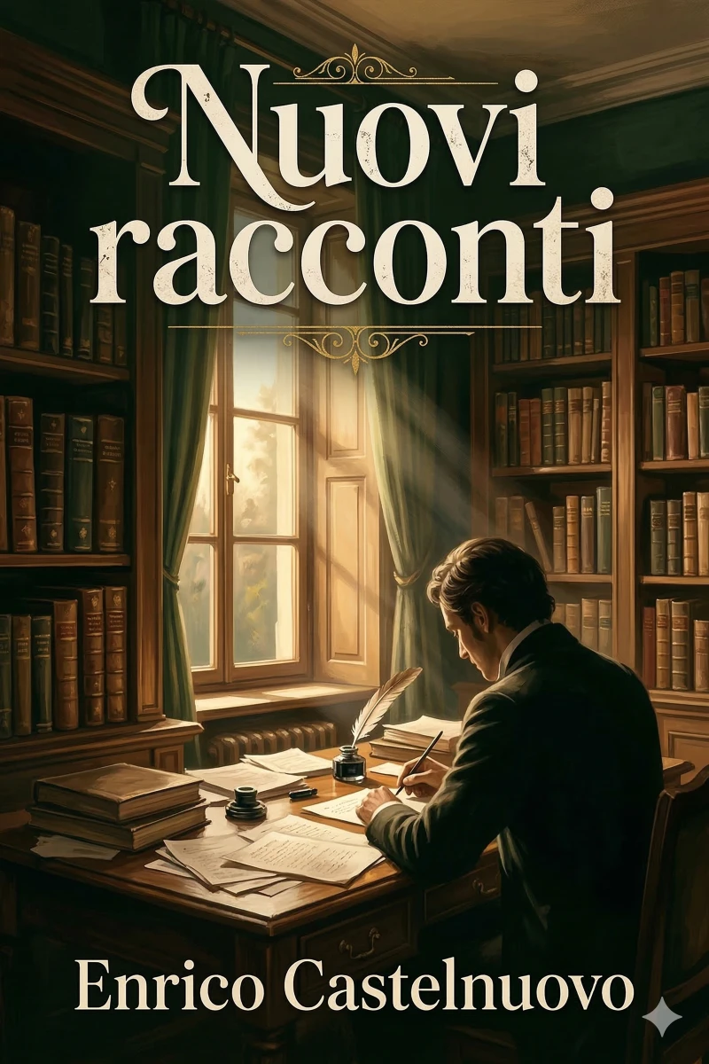Portada: Nuovi racconti / Dopo venticinque anni; Lo Specchio rotto; Il Parassita indipendente; Il Maestro di calligrafia; L'Orologio fermo; La Lettera di Margherita
