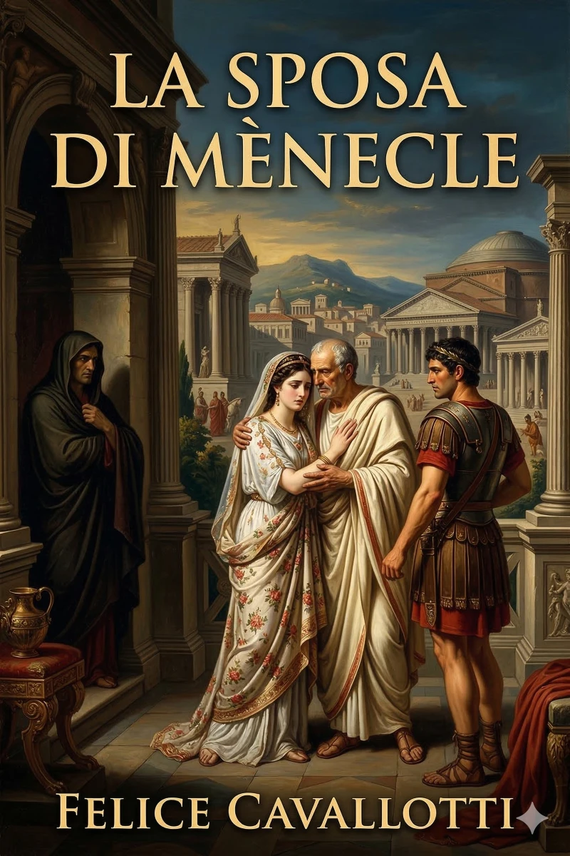 Portada: La sposa di Mènecle: Comedia in un prologo e tre atti, con note