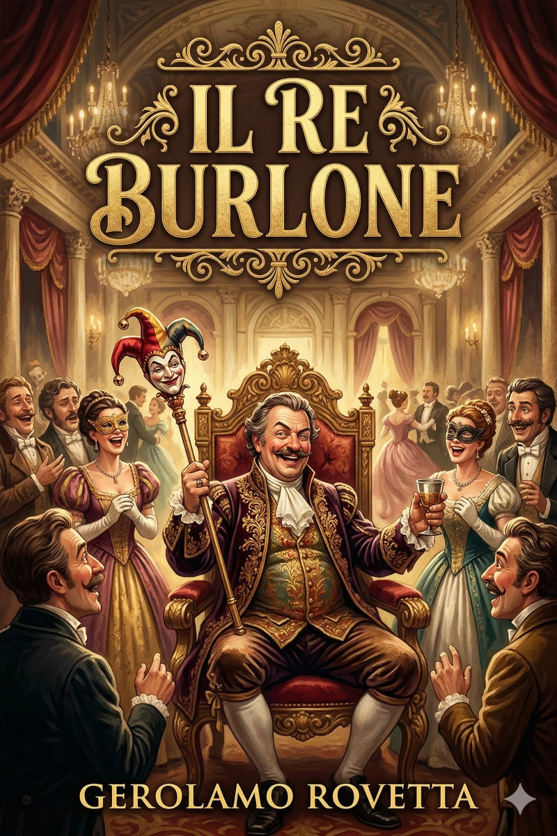 Portada: Il Re burlone: Dramma in 4 atti