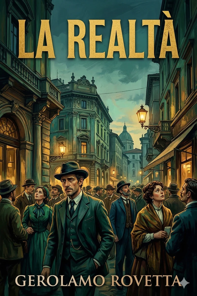 Portada: La realtà: dramma in 3 atti