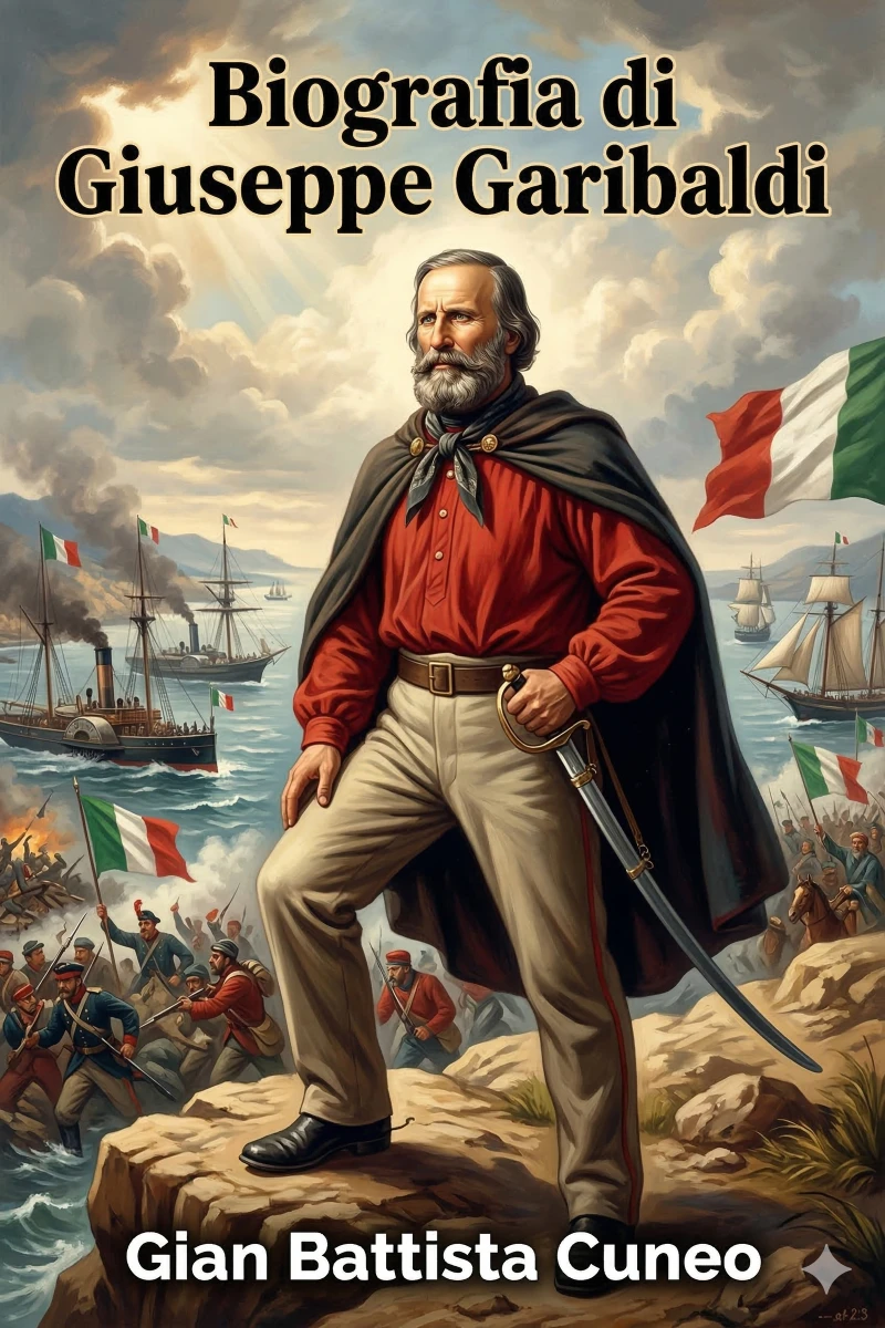 Portada: Biografia di Giuseppe Garibaldi