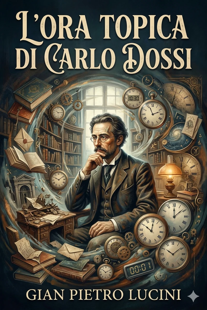 Portada: L'ora topica di Carlo Dossi