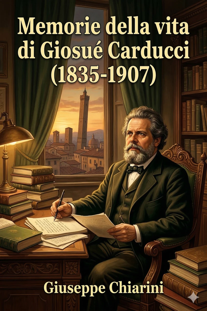 Portada: Memorie della vita di Giosue Carducci (1835-1907)