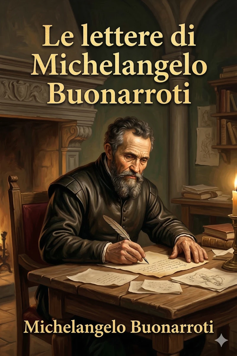Portada: Le lettere di Michelangelo Buonarroti