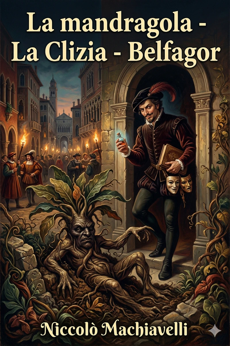 Portada: La mandragola - La Clizia - Belfagor