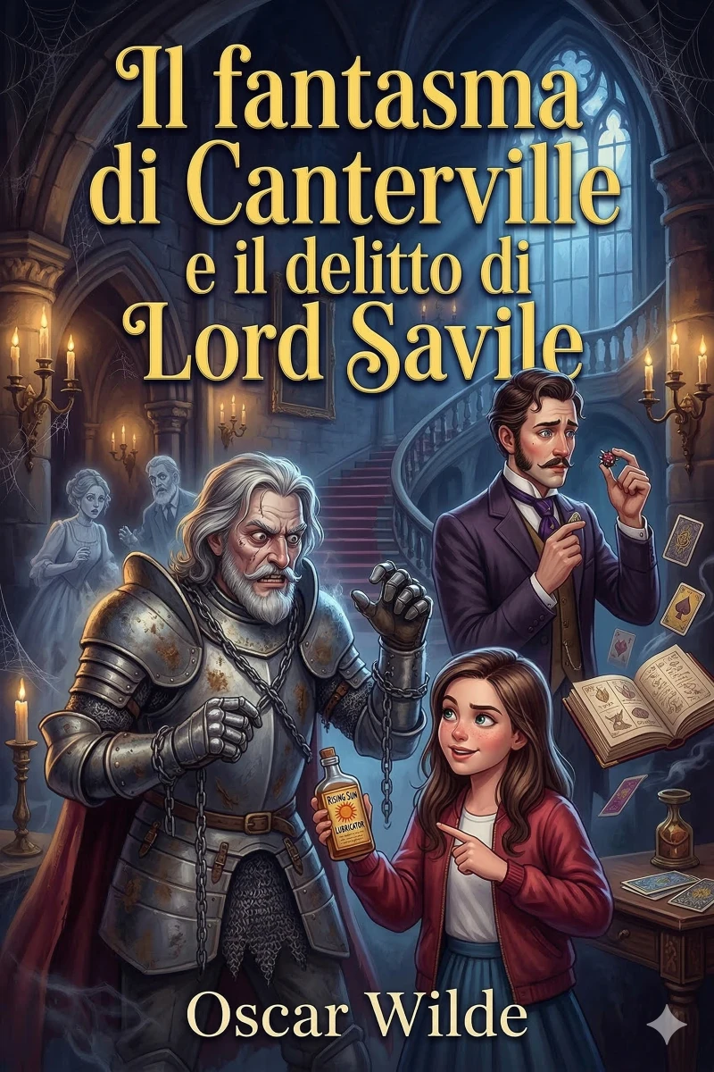 Portada: Il fantasma di Canterville e il delitto di Lord Savile
