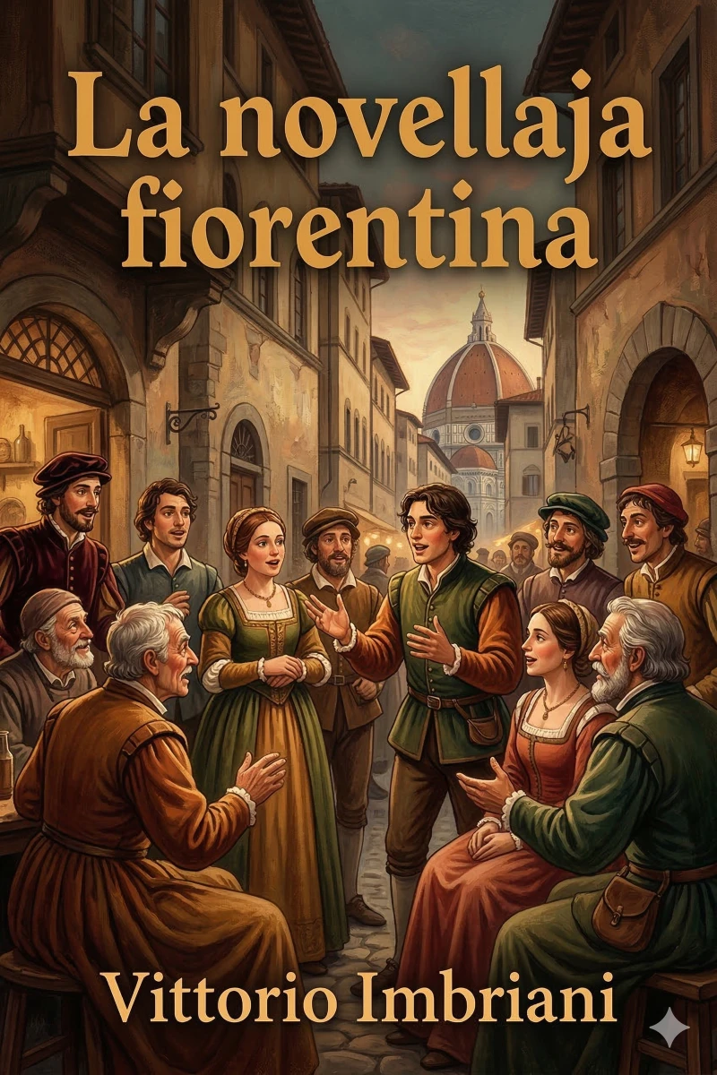 Portada: La novellaja fiorentina / Fiabe e novelline stenografate in Firenze dal dettato popolare