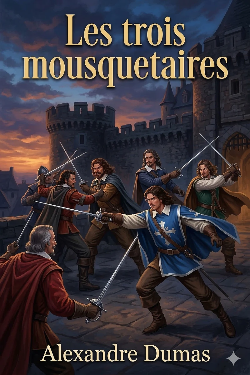 Portada: Les trois mousquetaires