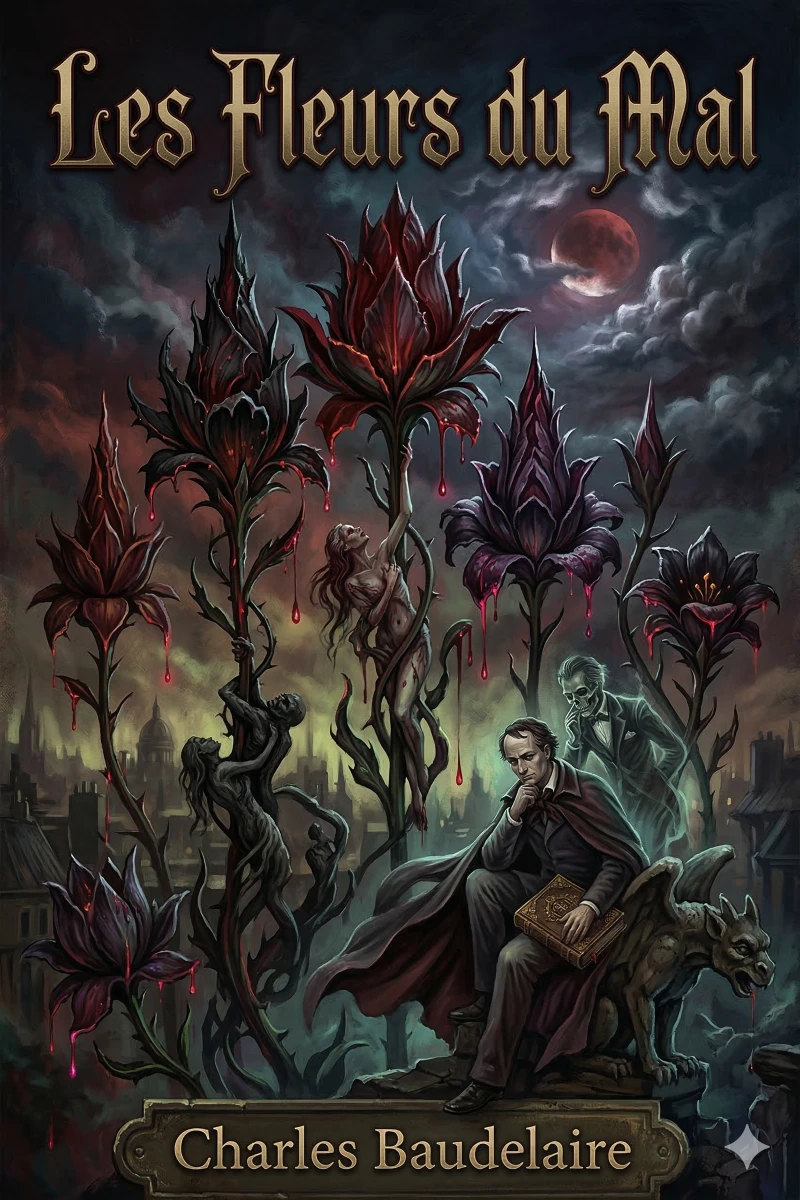 Portada: Les Fleurs du Mal